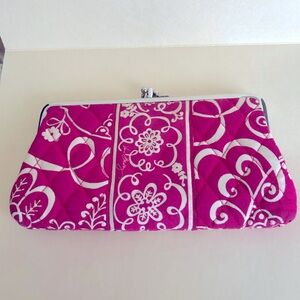 Vera Bradley Pink Floral Clutch